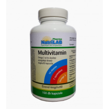 Nutrilab Multivitamin Omega 3-al 150 kapszula vitamin és táplálékkiegészítő