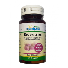 Nutrilab rezveratrol kapszula 30 db gyógyhatású készítmény