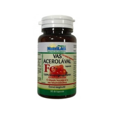 Nutrilab Vas Acerolával kapszula 30db Nutrilab vitamin és táplálékkiegészítő