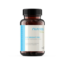 Nutriqa eye bright pro szem egészsége kúra vegán kapszula 60 db gyógyhatású készítmény