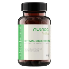 Nutriqa optimal digestion pro optimális emésztés kúra vegán kapszula 60db vitamin és táplálékkiegészítő