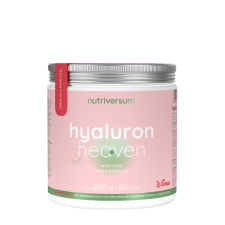 Nutriversum Hyaluron Heaven - Hialuronsav komplex - WSHAPE (200 g, Matcha Eper) vitamin és táplálékkiegészítő