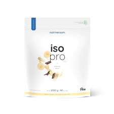 Nutriversum ISO PRO - 1000 g - banán split vitamin és táplálékkiegészítő