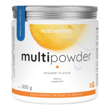 Nutriversum Multi Powder - 300 g - narancs - Nutriversum vitamin és táplálékkiegészítő