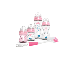 Nuvita cumisüveg szett + Mimic cumisüveg mosó kefe - Pink - 10051 cumimosó kefe