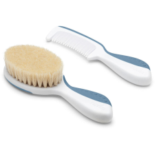 Nuvita fésű és hajkefe - Powder blue - 1137 fésű