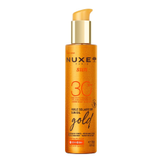 Nuxe Sun Csillámló Arany SPF30 Napolaj 150 ml naptej, napolaj