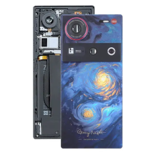  NX733J ZTE Nubia Z70 Ultra Kék akkufedél hátlap, kamera lencse mobiltelefon, tablet alkatrész