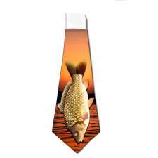  Nyakkendő 37x13 cm - Ponty nyakkendő ajándéktárgy