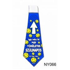  Nyakkendő NY066 Így néz ki egy tökéletes szülinapos - Tréfás Nyakkendő vicces ajándék