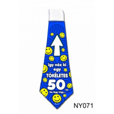  Nyakkendő NY071 Így néz ki egy tökéletes 50-es - Tréfás Nyakkendő vicces ajándék