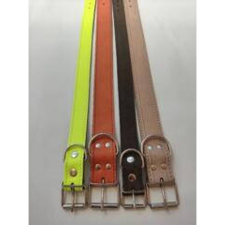 Nyakörv (bőr, bélelt) kutyák részére (több féle színben) 30mm/45cm nyakörv, póráz, hám kutyáknak