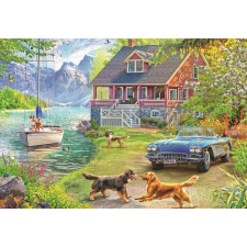 Nyár a tóparton puzzle 200 darabos puzzle, kirakós