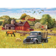 Nyári délután a farmon puzzle - 1000 darabos puzzle, kirakós