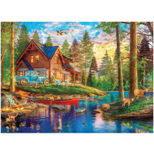  Nyári ház puzzle - 4000 darabos puzzle, kirakós