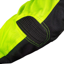Nyári motoros kabát W-TEC Dexter fekete-zöld 3XL motoros kabát