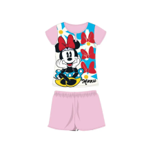  Nyári rövid ujjú gyerek pamut pizsama - Disney Minnie egér - világosrózsaszín - 104 gyerek hálóing, pizsama