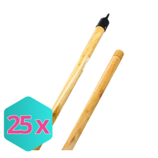  Nyél fa 120cm, lakkozott KARTON - 50 db takarító és háztartási eszköz