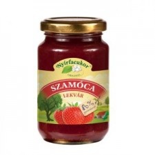 Nyírfacukor Lekvár Szamóca 230 g reform élelmiszer