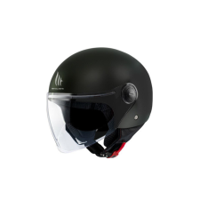 Nyitott bukósisak MT Helmets Street matt fekete M bukósisak