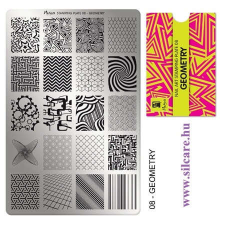  Nyomdalemez 08 Geometry körömdíszítő