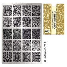 Nyomdalemez 49 Ornaments 2. körömdíszítő