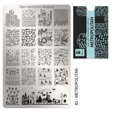  Nyomdalemez 62 Metropolitan körömdíszítő