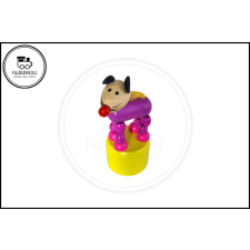  Nyomogatós állatok - Egér - lila fajáték