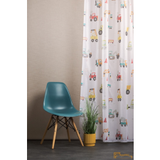  Nyomott voile DUSTY 01 fehér 300 cm + ózs lakástextília