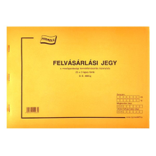 - Nyomtatvány felvásárlási jegy mezőgazdasági A/4 25x3 nyomtatvány