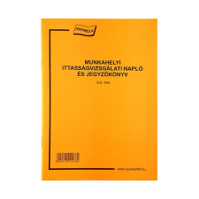- Nyomtatvány munkahelyi ittassági vizsgálati napló és jegyzőkönyv 22961 nyomtatvány