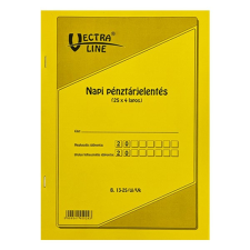  Nyomtatvány napi pénztárjelentés VECTRA-LINE 25x4 nyomtatvány
