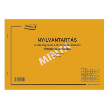  Nyomtatvány permetezési napló nyomtatvány
