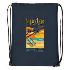  Nyugdíjas vagyok - Sport táska navy kék tornazsák