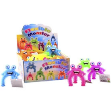  Nyújtható lábú szörny - 8 cm, többféle játékfigura