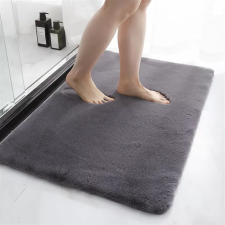  Nyuszi vajpuha Fürdőszoba szőnyeg Antracit 40x70cm lakástextília