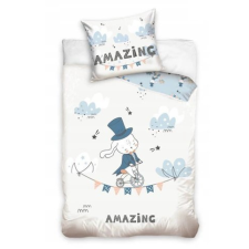  Nyuszis 2 részes ágyneműhuzat (100% pamut) lakástextília