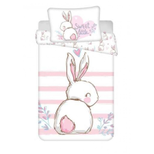  Nyuszis/Sweet bunny ágyneműhuzat (100x135+40x60 cm) babaágynemű, babapléd