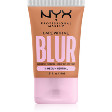 NYX Professional Makeup Bare With Me Blur Tint hidratáló alapozó árnyalat 11 Medium Neutral 30 ml smink alapozó