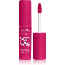 NYX Professional Makeup Smooth Whip Matte Lip Cream bársonyos rúzs kisimító hatással árnyalat 09 Bday Frosting 4 ml rúzs, szájfény