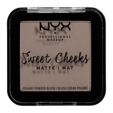 NYX Professional Makeup Sweet Cheeks Matte pirosító 5 g nőknek So Taupe arcpirosító, bronzosító