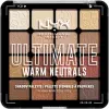 NYX Professional Makeup Ultimate Shadow Palette szemhéjpúder paletta - Warm Neutrals
