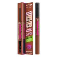 NYX Professional Makeup Zero To Brow Longwear Gel Ash Blond Szemöldök Gél 2 ml szemöldökceruza