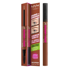 NYX Professional Makeup Zero To Brow Longwear Gel Taupe Szemöldök Gél 2 ml szemöldökceruza