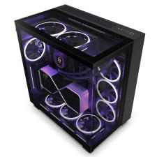 NZXT Case H9 Elite Black - Midi (CM-H91EB-01) számítógép ház