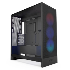 NZXT H7 Flow RGB fekete (2024) számítógép ház