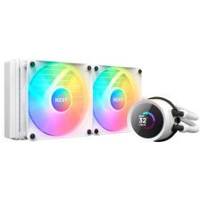 NZXT Kraken 240 RGB CPU Vízhűtés - Fehér hűtés