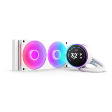 NZXT NZXT - Kraken Elite 240 RGB V2 - Vízhűtés - 240mm - Fehér - RL-KR24E-W2 hűtés