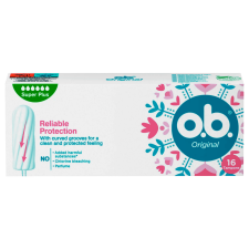 O.B. OB 16 super plus tampon blossom intim higiénia