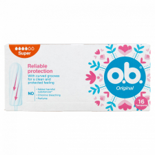 o.b. Original Super tampon 16 pcs intimhigiénia nőknek